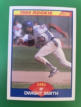 1989 Score Base Set #642 Dwight Smith
