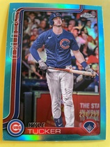 2025 Topps Chrome Aqua Refractor #103 Kyle Tucker