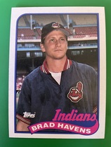 1989 Topps Base Set #204 Brad Havens