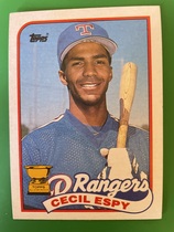 1989 Topps Base Set #221 Cecil Espy