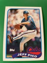 1989 Topps Base Set #262 Jeff Pico