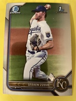 2022 Bowman Chrome Draft #BDC-101 Steven Zobac