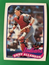 1989 Topps Base Set #283 Andy Allanson