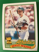 1989 Topps Base Set #316 Walt Weiss