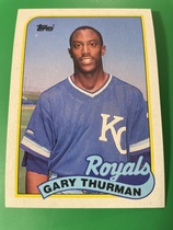 1989 Topps Base Set #323 Gary Thurman