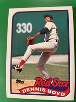 1989 Topps Base Set #326 Dennis Boyd