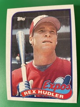 1989 Topps Base Set #346 Rex Hudler