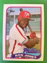1989 Topps Base Set #349 Ron Jones