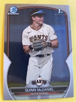 2023 Bowman Chrome Draft #BDC-136 Quinn Mcdaniel