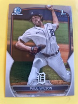 2023 Bowman Chrome Draft #BDC-186 Paul Wilson