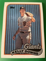 1989 Topps Base Set #361 Kelly Downs