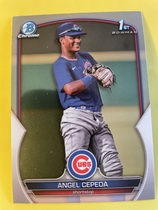 2023 Bowman Chrome Prospects #BCP-205 Angel Cepeda