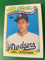 1989 Topps Base Set #394 Orel Hershiser