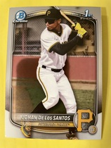 2025 Bowman Chrome Prospects #BCP-163 Johan De Los Santos