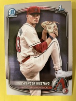 2025 Bowman Chrome Prospects #BCP-165 Spencer Giesting