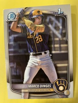 2025 Bowman Chrome Prospects #BCP-183 Marco Dinges