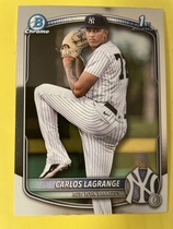 2025 Bowman Chrome Prospects #BCP-202 Carlos Lagrange