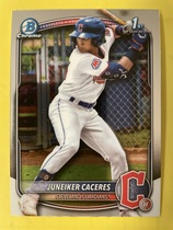 2025 Bowman Chrome Prospects #BCP-231 Juneiker Caceres