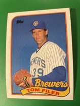 1989 Topps Base Set #419 Tom Filer