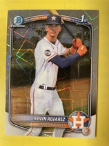 2025 Bowman Chrome Prospects Pulsar Refractor #BCP-227 Kevin Alvarez