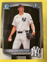 2025 Bowman Chrome Prospects #BCP-166 Cam Schlittler