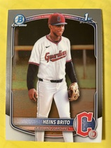 2025 Bowman Chrome Prospects #BCP-203 Heins Brito