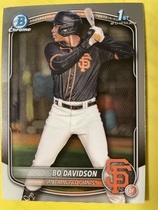 2025 Bowman Chrome Prospects #BCP-206 Bo Davidson