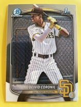 2025 Bowman Chrome Prospects #BCP-173 Deivid Coronil