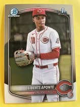 2025 Bowman Chrome Prospects #BCP-174 Liberts Aponte
