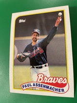 1989 Topps Base Set #454 Paul Assenmacher