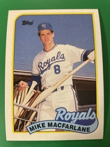 1989 Topps Base Set #479 Mike Macfarlane