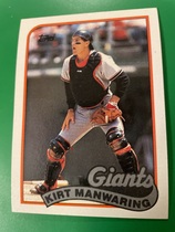1989 Topps Base Set #506 Kirt Manwaring