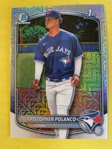2025 Bowman Chrome Mega Box Prospects (Mojo Refractor) #BCP-162 Cristopher Polanco