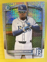 2025 Bowman Chrome Mega Box Prospects (Mojo Refractor) #BCP-175 Raymer Medina