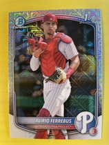 2025 Bowman Chrome Mega Box Prospects (Mojo Refractor) #BCP-198 Alirio Ferrebus