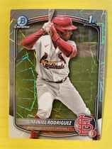 2025 Bowman Chrome Prospects Laser #BCP-200 Rainiel Rodriguez