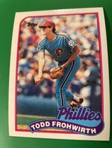 1989 Topps Base Set #542 Todd Frohwirth