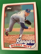 1989 Topps Base Set #548 Bobby Witt