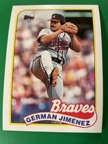 1989 Topps Base Set #569 German Jimenez