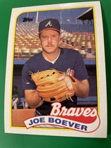 1989 Topps Base Set #586 Joe Boever