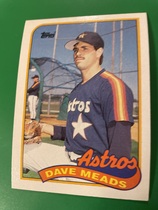 1989 Topps Base Set #589 Dave Meads