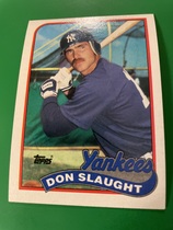 1989 Topps Base Set #611 Don Slaught