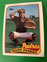 1989 Topps Base Set #617 Mark Parent