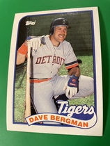 1989 Topps Base Set #631 Dave Bergman