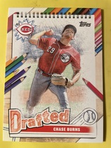 2025 Topps Pro Debut Drafted #DF-19 Chase Burns