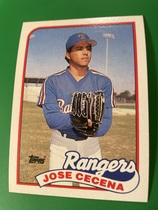 1989 Topps Base Set #683 Jose Cecena