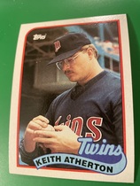 1989 Topps Base Set #698 Keith Atherton