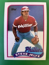 1989 Topps Base Set #707 Steve Jeltz