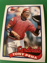 1989 Topps Base Set #715 Tony Pena