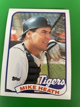 1989 Topps Base Set #743 Mike Heath